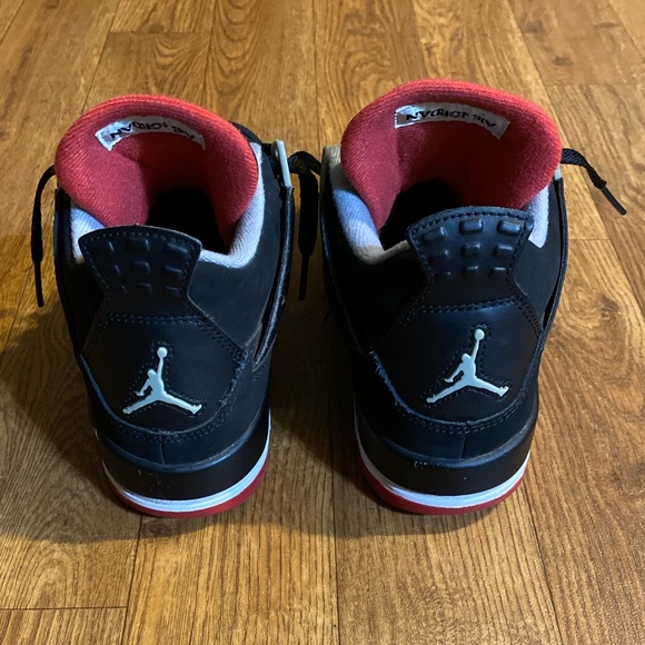 Air Jordan 4 Retro GS ‘Bred’ 2012 Shoes, Size:6.5Y - Picture 6 of 11